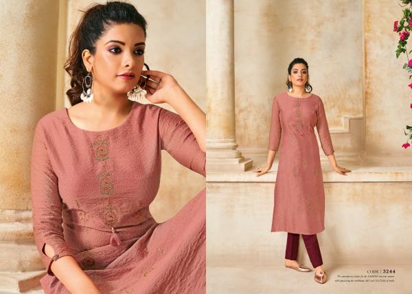 Rangoon Pankhudi Viscose Casual Wear Kurtis Catalog